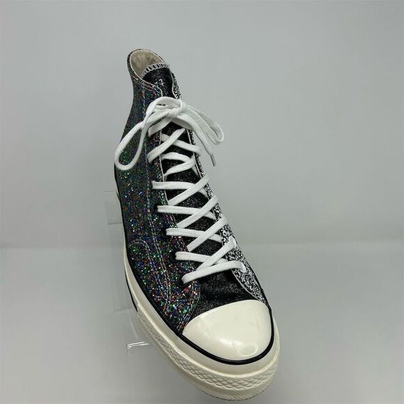 Converse x JW Anderson Chuck 70 Hi Glitter Pack Multicolor Size 12 Black White - Picture 3 of 15